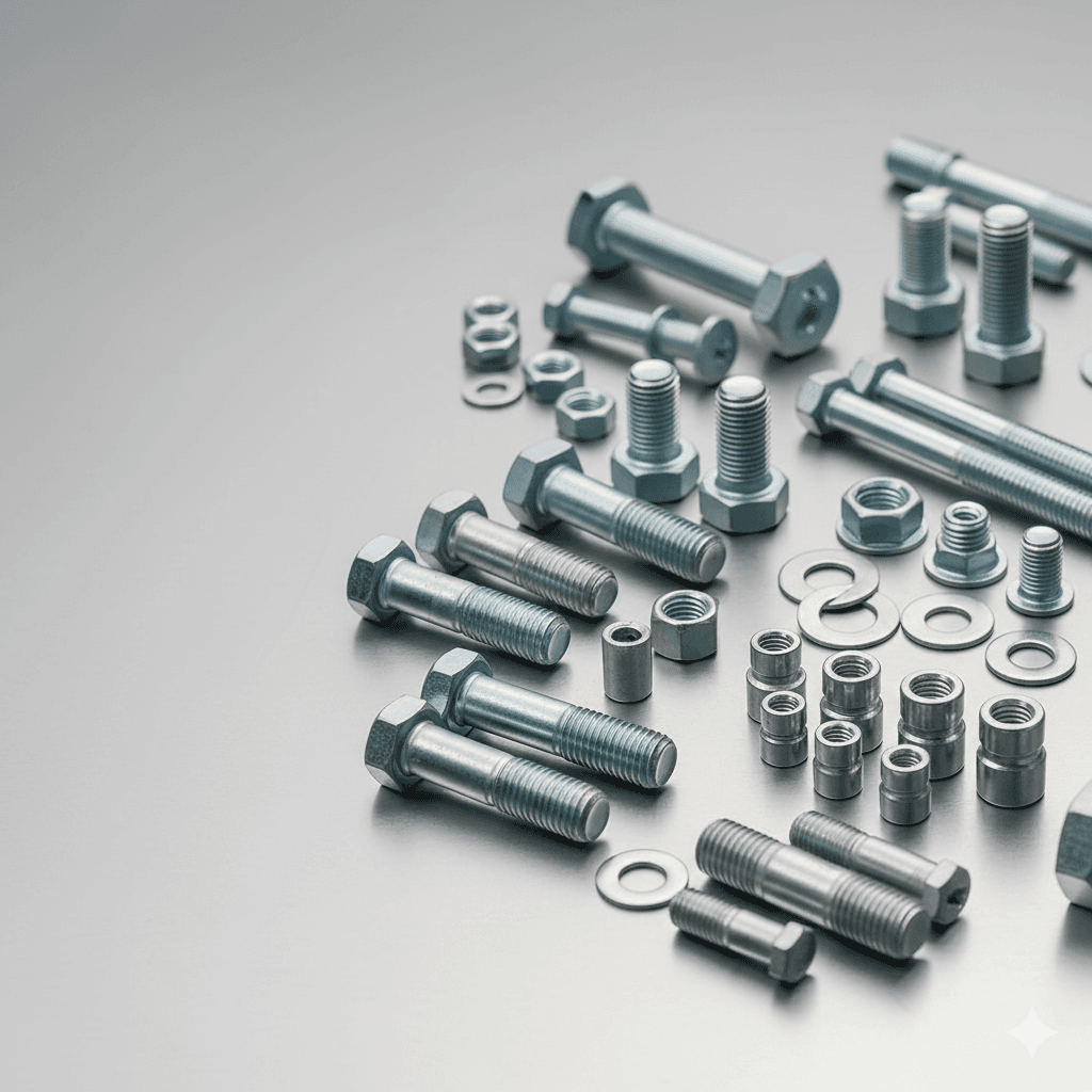 Corrosion-resistant fasteners and metal hardware