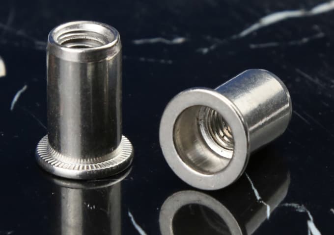 Stainless Steel Flat Head Round Body Plain